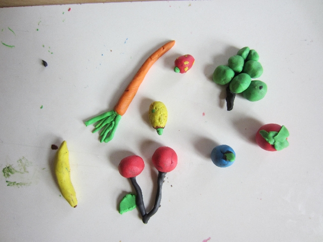 Foto - Modelujeme ovoce a zeleninu